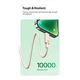 Кабель Baseus Habitat Series Fast Charging Cable Type-C to iP 20W 2m Wheat Pink, фото 8