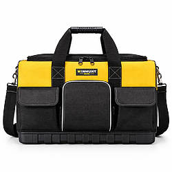 Сумка для інструментів, 16 відділень, м'яка ручка, пластикове дно, WINHUNT / Міцна сумка чоловіча / Сумка-органайзер