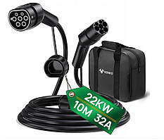 Кабель для зарядки автомобіля Digitus Type 2 22 кВт 10 м (DE-B3P32A-10 м)