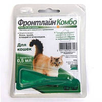 Піпетка Фронтлайн КОМБО для котів. Merial