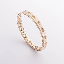 Браслет "Brianna" у жовтому золоті (фіаніти) 
б05787