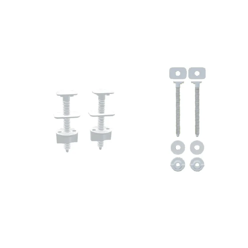 Набір для кріплення сидіння/кришки унітазу Zerix NKTS-02 (ZX5595), фото 1