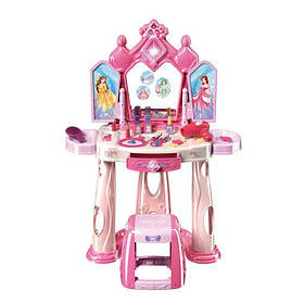 Дитяче музичне трюмо 1195 із сенсором руху (Висота 81 см, Стільчик, Фен, Косметика)