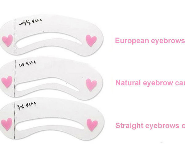  Силіконові трафарети для брів 