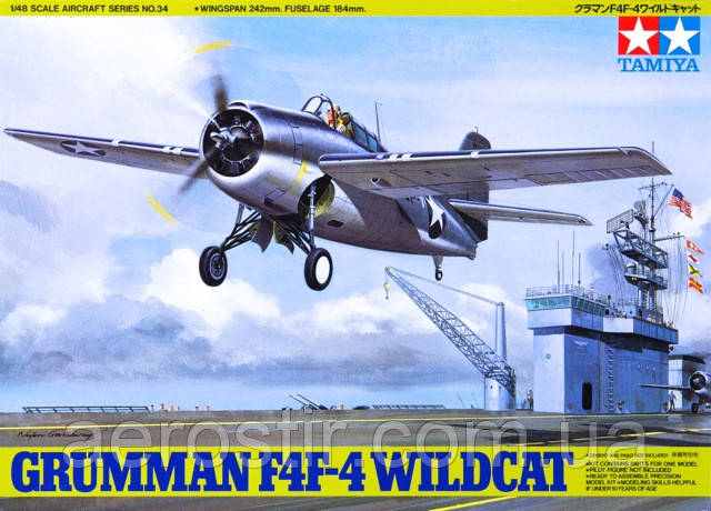 Grumman F4F-4 WIDCAT 1/48 TAMIYA 61034