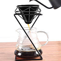 Al Пуровер Ecocoffeetools GV40 для заварювання кави Black