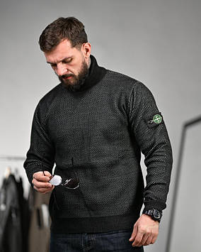 Гольф Stone reincarnation чорний 4 ТР6580