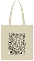 Сумка Bambi Герб України Сумка-шоппер 190CCT-1, 38 x 42 см (190г/м2)