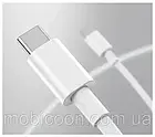 Оригінальний кабель Apple Type-C — Type-C White (Original), фото 3