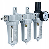 Потрійний блок підготовки повітря на компресор BLACK 10690, фото 3