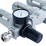 Потрійний блок підготовки повітря на компресор BLACK 10690, фото 7