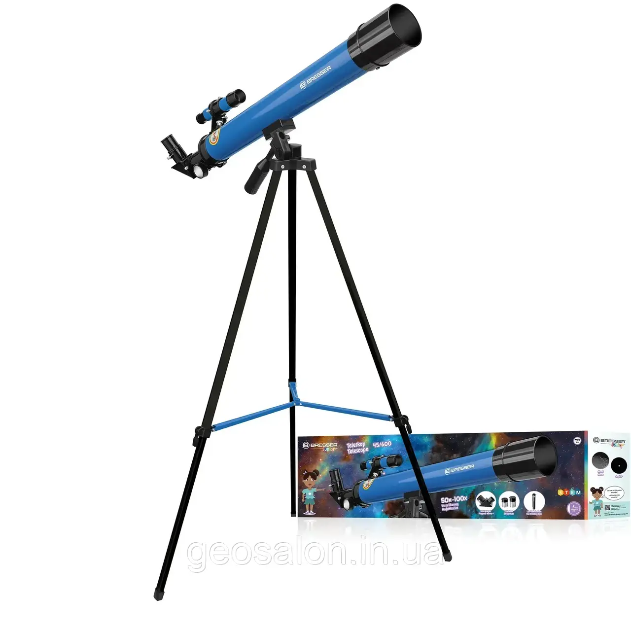 Телескоп Bresser Junior 45/600 AZ Blue, фото 1