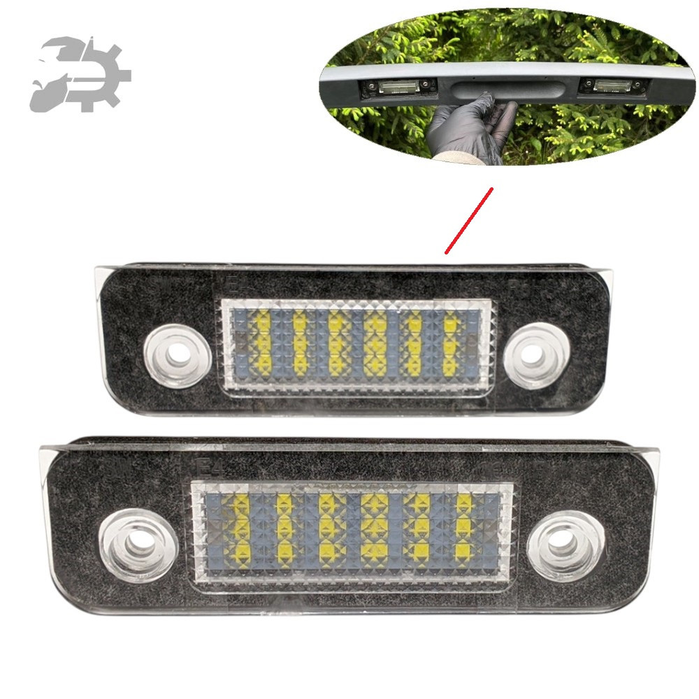 Лед ліхтар підсвічування номерного знака Фьюжн Форд 1021802 96BG13550AB 1332916, фото 1