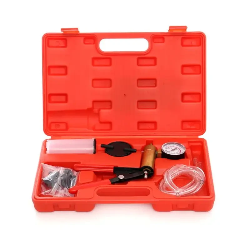 Вакуумний насос (тестер) діагностичний 3 бар Kraft&Dele KD10516 ручний вакуумний насос, фото 1