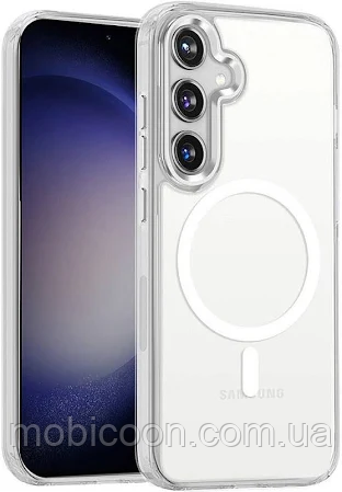 Чохол для Samsung S24 прозорий з MagSafe Clear Case, фото 1