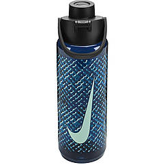 Пляшка Nike TR RENEW RECHARGE CHUG BOTTLE 24 OZ Темно-синій 709 мл (N.100.7637.459.24)