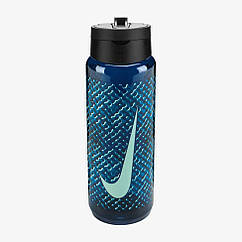 Пляшка Nike TR RENEW RECHARGE STRAW BOTTLE 24 OZ Темно-синій 709 мл (N.100.7643.459.24)