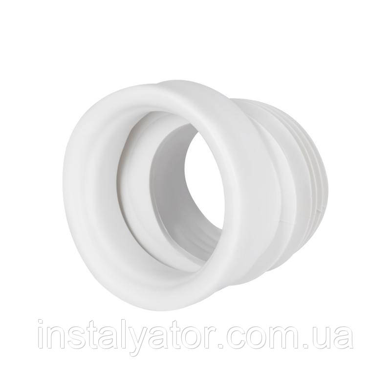 Манжета LG06 для унітазу ексцентрична 110 мм Lidz, фото 1