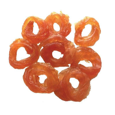 Ласощі для собак Lucky Star М'які кільця в'яленого м'яса курки ≈4 см 85 г (4820111434169), фото 1