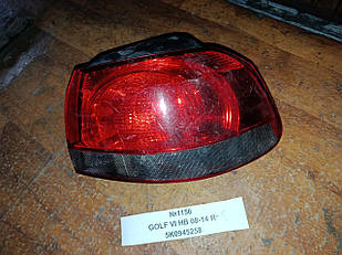 №1156 Ліхтар задній правий 5K0945258 для Volkswagen Golf VI HB 08-14