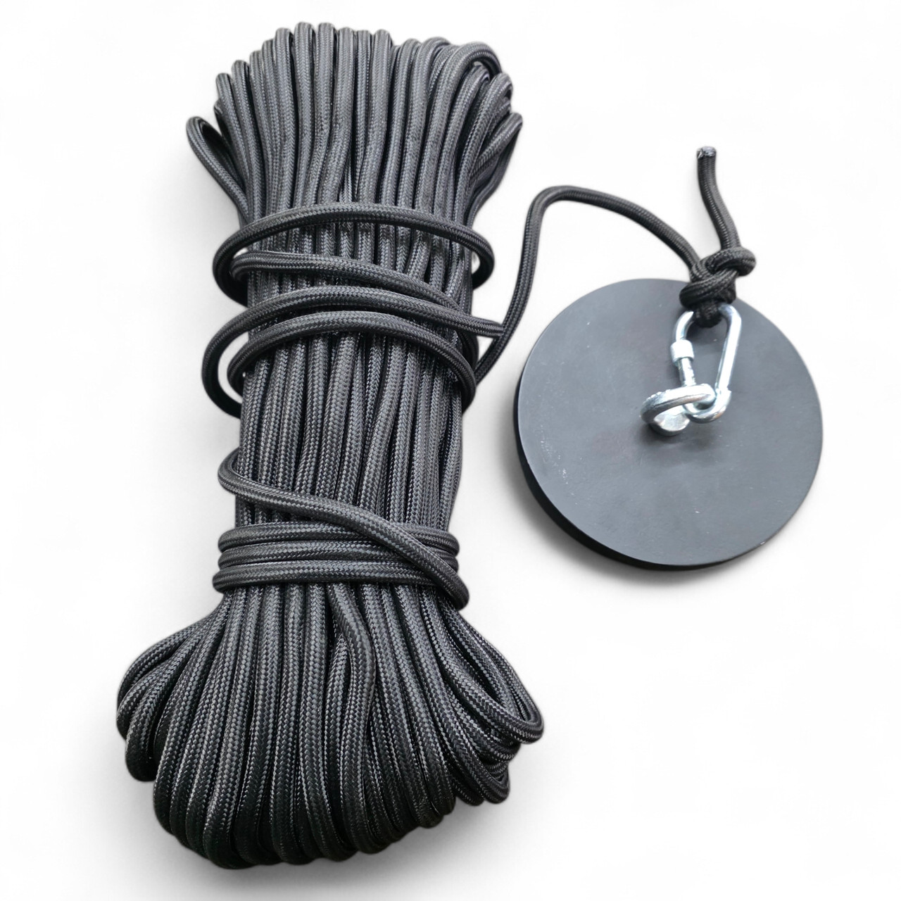 Якірний трос Фал Шнур 8 мм для Якорі Чорний, фото 1