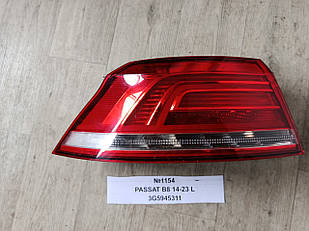 №1154 Ліхтар задній лівий 3G5945311 для Volkswagen Passat B8 14-23