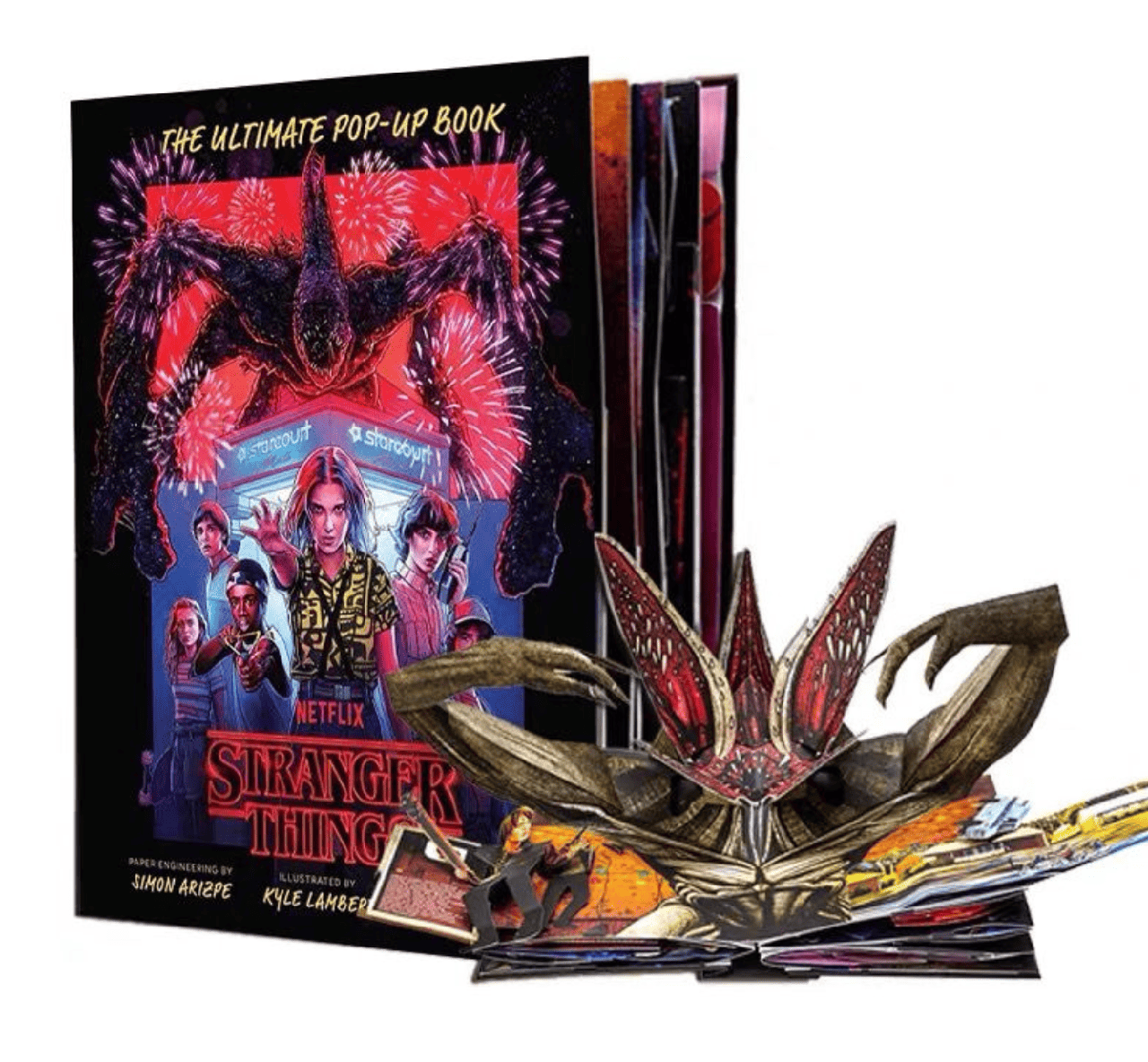 Інтерактивна 3D книга Stranger Things The Ultimate Pop-Up Book 1шт, фото 1