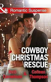 Книга для вивчення ангійської мови. Cowboy Christmas Rescue . Beth Cornelison, Colleen Thompson, фото 1