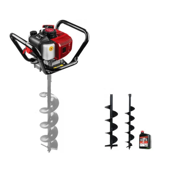 Мотобур Зубр МБ2 + 3 Шнеки і масло, фото 1