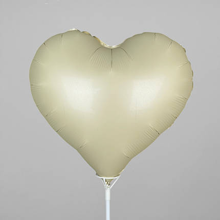 18" GRABO-ГР 070 СЕРЦЕ Sweetie Сатин Кремове | Satin Cream, фото 2