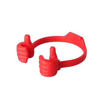 Підставка для телефону та планшета Великі пальці RE-577 червоний