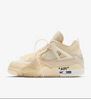NIKE AIR JORDAN 4 RETRO "OFF-WHITE SAIL" 41
