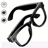 Розумні окуляри з камерою та підтримкою AI, Bluetooth + лінзи / Сонцезахисні окуляри / Смарт окуляри