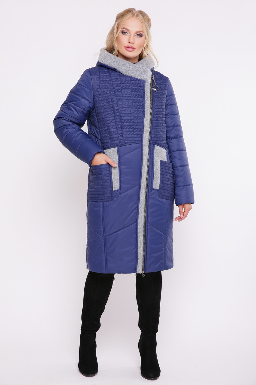 Куртка Домініка синій 58 (1248-1), фото 1