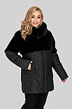 Шуба Шанталь 2 чорний 50 (102636), фото 3