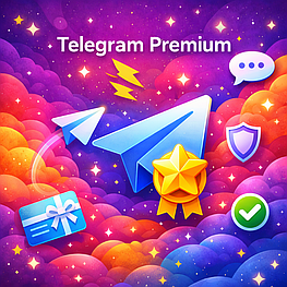 Підписка Telegram Premium – 3 місяці без пароля, телеграм преміум акаунт