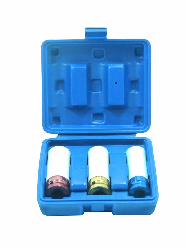 Набір головок для литих дисків із захисним кожухом PARTNER PA-5001 3пр.