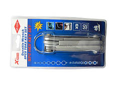 Набір ключів 6-гр складних PARTNER PA-5072F 8пр.