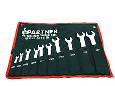 Набір ключів комбінованих PARTNER РА-1010M 10пр.