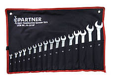Набір ключів комбінованих PARTNER PA3016P 16пр.