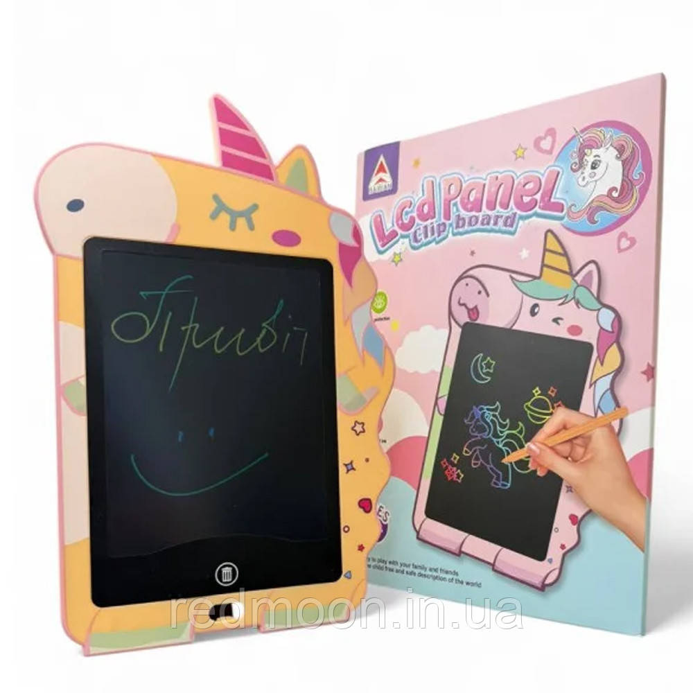 Дитячий планшет для малювання (9") 9018С / Електронний планшет дитячий / Графічний планшет для дітей, фото 1
