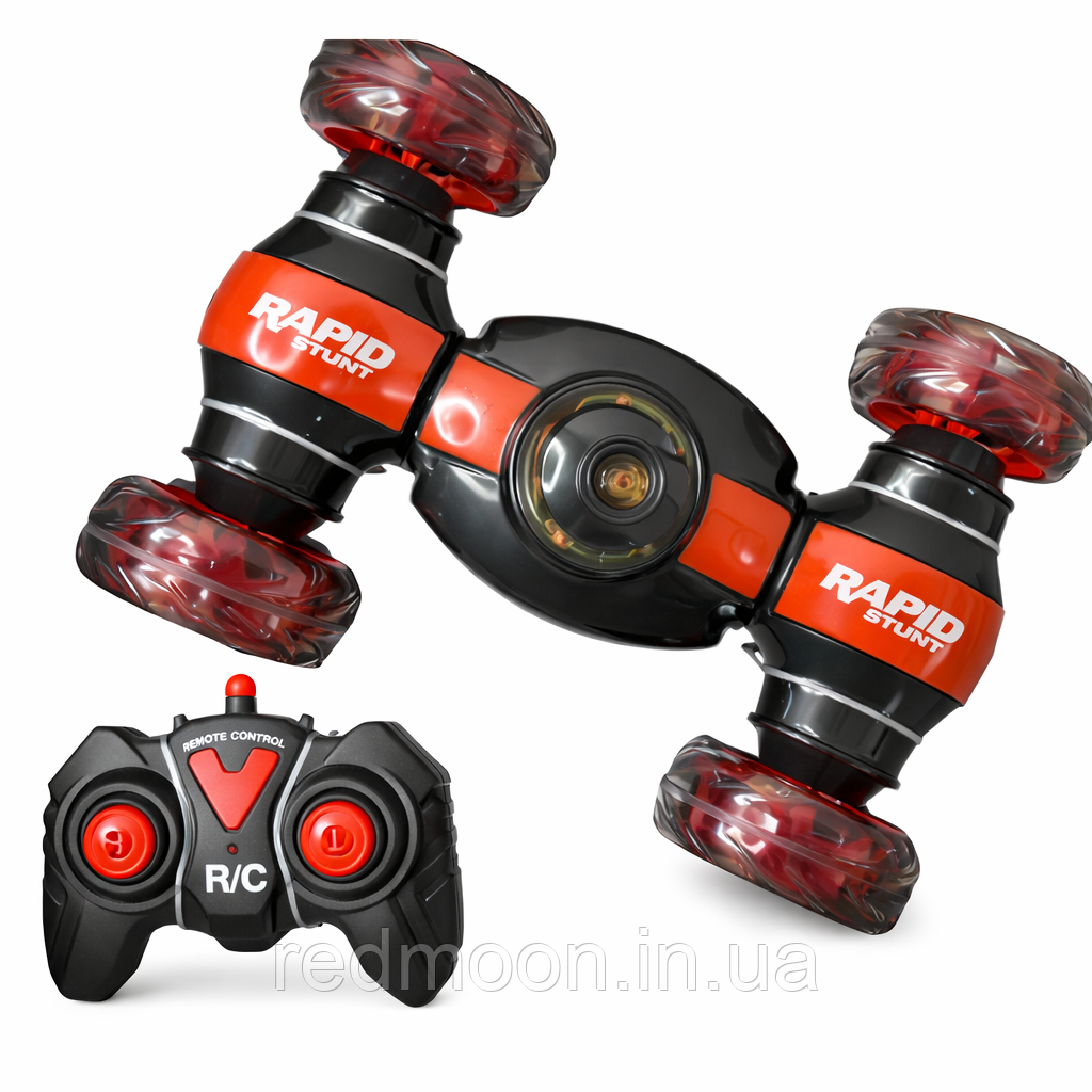 Трюкова машинка перевертиш з підсвічуванням, C058 / Машинка-всюдихід / Акумуляторна машинка на радіокеруванні, фото 1
