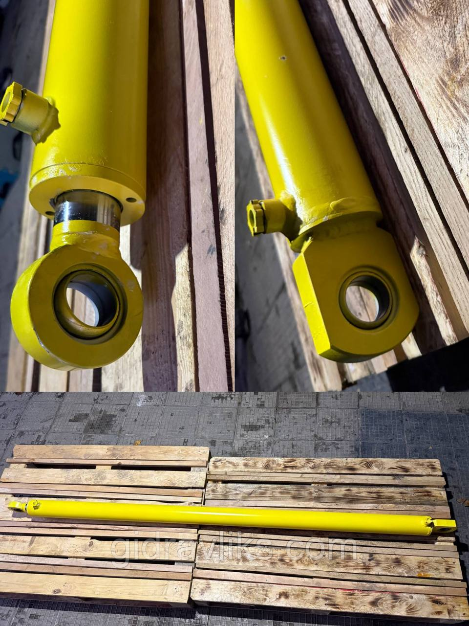 Гідроциліндр 80.50.1800.2100 ШС 40 (хід штока 1800 мм), фото 1