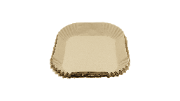 Форма для аерогриля, пергаментна, квадратна, 18/16*4,5 см, 50 шт.