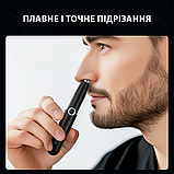 Тример для носа 3-в-1 Xiaomi ENCHEN Mocha N Plus універсальний перезаряджуваний USB-C зі знімною голівкою + насадка для брів, фото 3