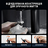 Тример для носа 3-в-1 Xiaomi ENCHEN Mocha N Plus універсальний перезаряджуваний USB-C зі знімною голівкою + насадка для брів, фото 5