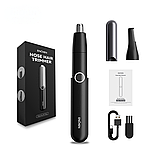 Тример для носа 3-в-1 Xiaomi ENCHEN Mocha N Plus універсальний перезаряджуваний USB-C зі знімною голівкою + насадка для брів, фото 8