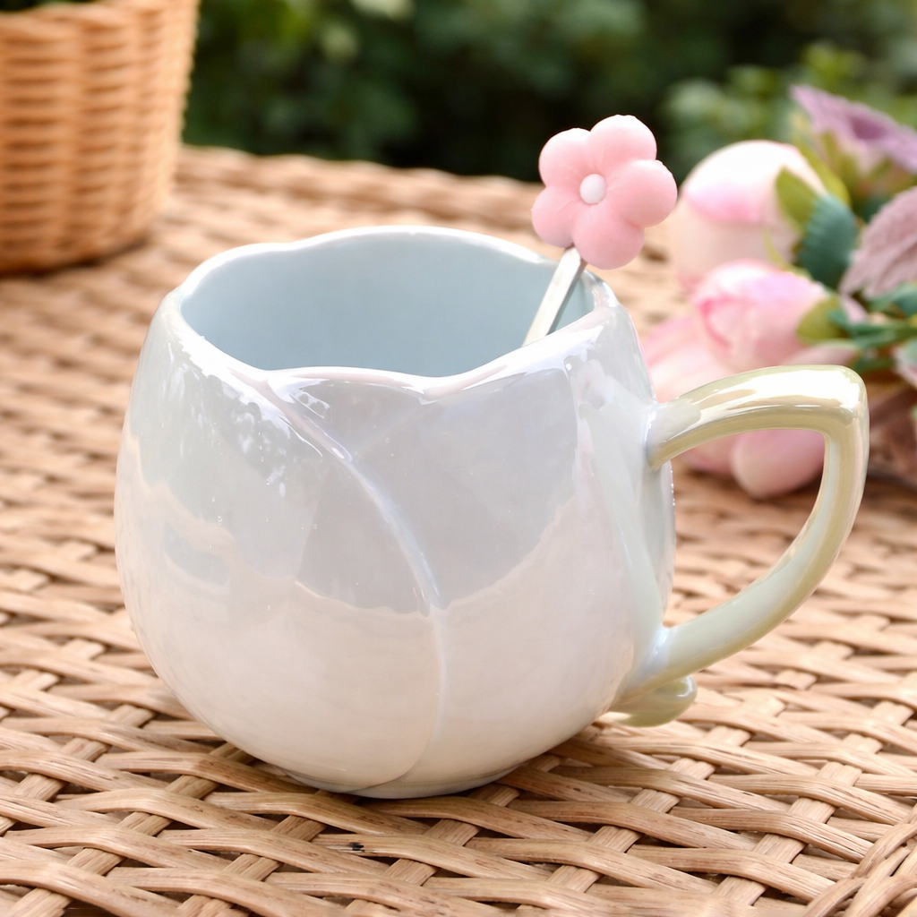 Керамічна чашка "Тюльпан", 300 мл, фото 1