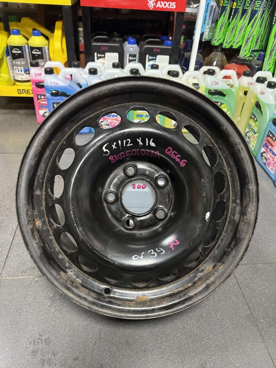 <p>Вітаю зацікавлених на авто розборці Чемпіон !!!<br />
 Предметом оголошення є Диск Металевий 5 112 R 16 7J Et39 Цо 66.6 Vw Audi Skoda Seat 8k0601027a</p>
 
 <p>Ціна вказана за 1шт!<br />
 &nbsp;</p>
 
 <p>Детальні фото та інформація за телефоном 0973363743<br />
 Відправка по усій Україні за передоплатою на транспортні витрати<br />
 Більш детальні фото надсилаємо на вайбер<br />
 Запрошуємо до перегляду інших оголошень</p> — фото 4