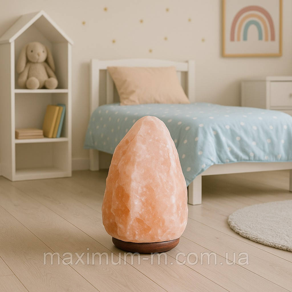 Соляна лампа Скала 7-10 кг із гімалайської солі